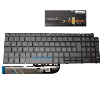 Naujoji klaviatūra AZERTY prancūzų Dell Inspiron 15 5590 5591 5598 5593 5584 7790 7590 5594 Nešiojamojo kompiuterio Klaviatūra su Apšvietimu