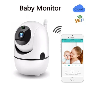1080P IP Wifi vaizdo Kamera Kūdikio stebėjimo Patalpų CCTV Saugumo kamerų Vaizdo AI Sekimo Garso Stebėjimo Kamera su Wifi Ycc365 Plius