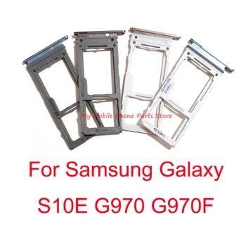 Dual Sim Kortelės lizdas Lizdas Samsung Galaxy S10E G970 G970F S10 E Sim Chip 