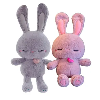 60cm Miega Triušis Pliušinis Žaislas Animacinių filmų Bunny Lėlės Iškamšos Plushies Mielas Triušis Lėlės, Žaislai, Vaikų Mergaitė Kalėdų Dovana, Rožinė