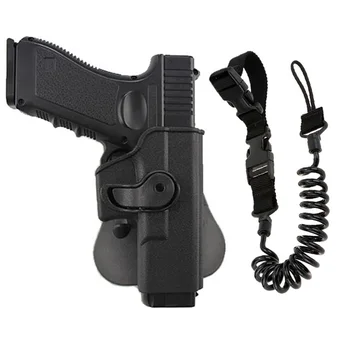 Tatical Dėklo Pistoletą Diržas, skirtas Glock 17 Airsoft Pistoletas Dėklas Atveju su Šautuvu Diržas Medžioklės Reikmenų Dėklai