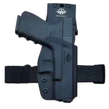 Glock 19 Dėklas OWB Kydex Dėklas, Skirtas Glock 19 19x Glock 23 25 32 Glock 17 22 31 Glock 26 27 33 45 (Gen1-5) Pistoletas