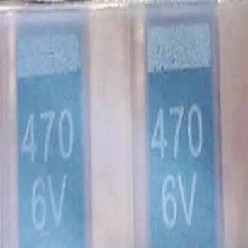 10vnt naujų SMD tantalo kondensatorių 6.3V470UF 470UF 6 V D7343