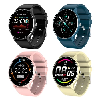 ZL02 Smart Watch Vyrų Visiškai Jutiklinis Ekranas IP67 atsparus Vandeniui Sporto Smart Žiūrėti Ilgai Širdies ritmo Fitness Tracker, skirta 