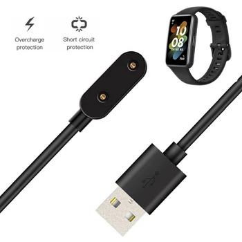 1 Metro Įkroviklio Huawei Juosta 7/Garbės Juosta 6/6 Pro/Huawei Žiūrėti Fit/Fit Mini Smart Žiūrėti Nešiojamų 2pin USB Įkrovimo Kabelis