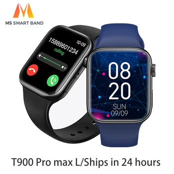 2022 T900 Pro Max L Smartwatch 8 Serija Vyras Moteris Sprorts Gps Laikrodžiai ipone 