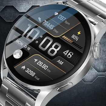 2021 Naujas EKG+PPG Smart Watch Vyrų Belaidžio Įkrovimo IP68 Vandeniui Prabangus Ponios Smartwatch Už 