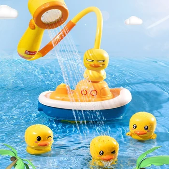 Vonios Žaislai Elektros Antis Vandeniu Žaidimą, Maišytuvas, Kūdikių Dušas, Vonios Vandens Purslai Vonios Žaislus, Maudymosi Plaukimo Vonios Žaislai Vaikams
