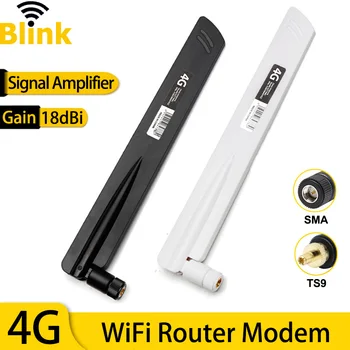 4G LTE Omni Antenos Stiprintuvas GSM 2G 3G Mobiliojo ryšio Signalo Stiprintuvas WiFi Išorinės Antenos TS9 už Maršrutizatorius, Modemas Bevielio Tinklo plokštė